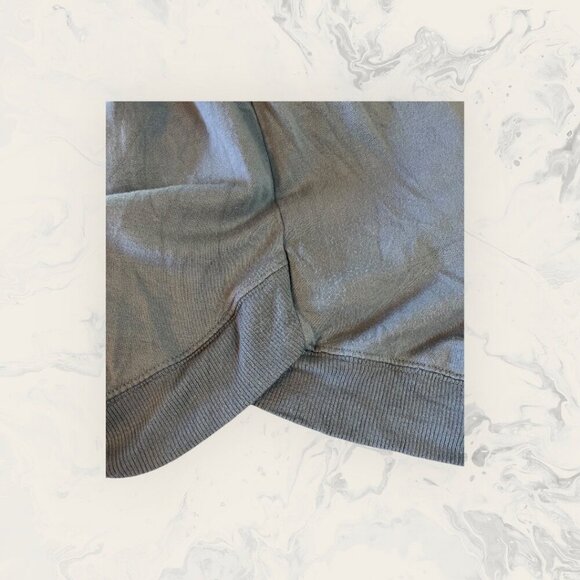 Athleta Athletic Womens RAGLAN Long Sleeve Blue Pullover Sweatshirt SIZE Small - Picture 10 of 11